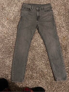 Men's Skinny Gray Jeans - Classic Slim Fit